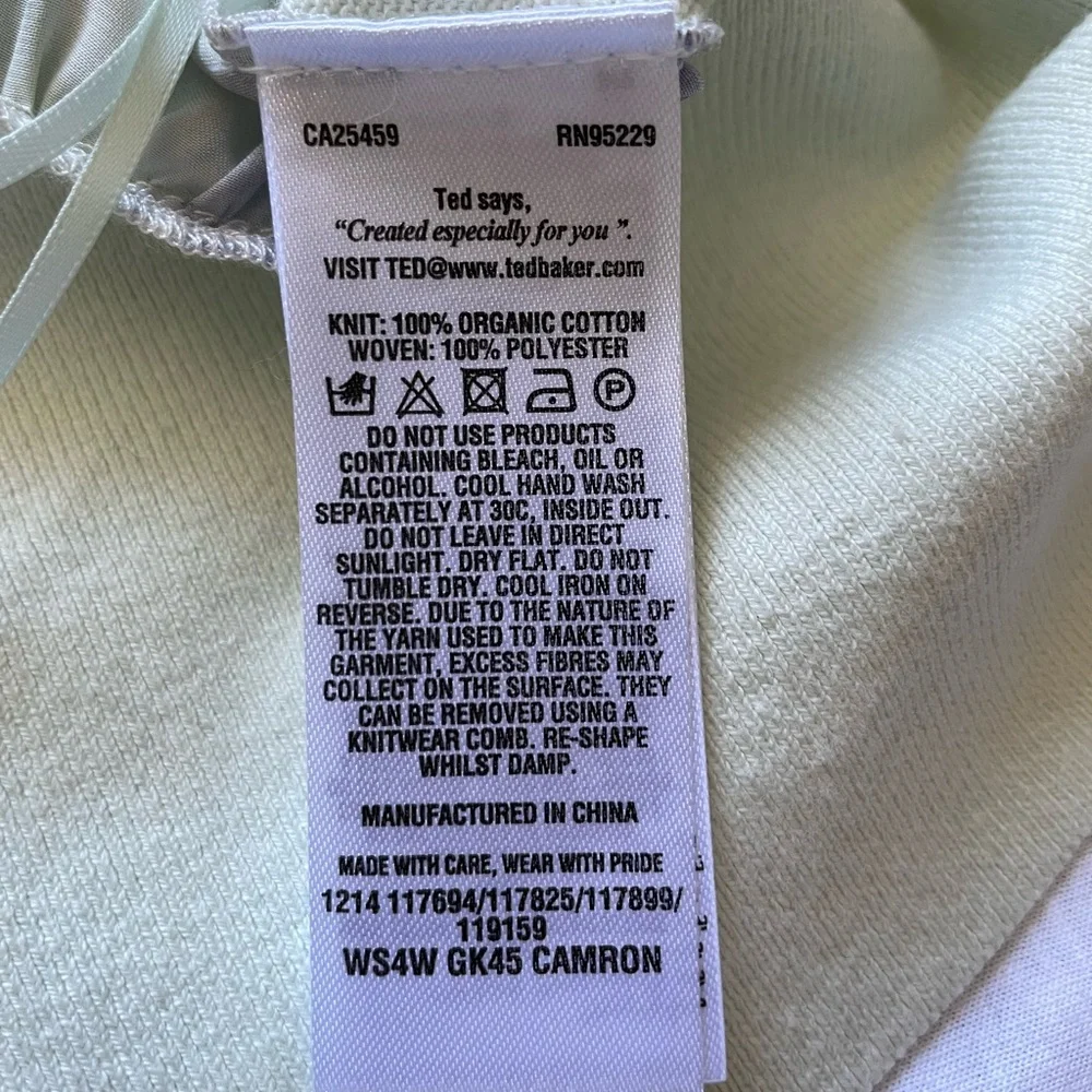 Ted Baker Sugar Sweet Floral Cardigan - Picture 6 of 6